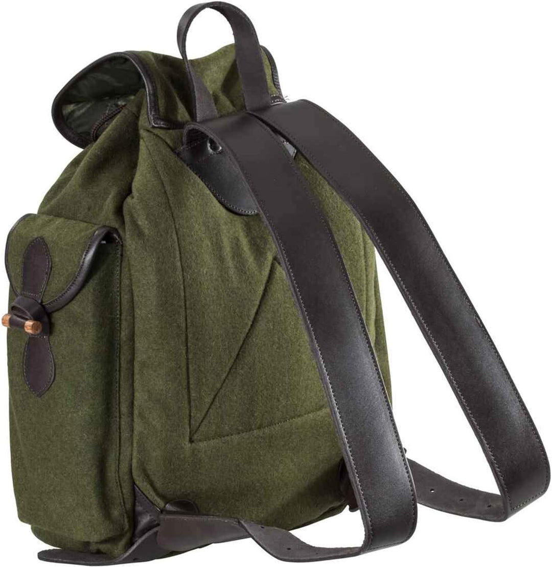 Parforce Lodenrucksack Jagdrucksack grün mit Holzknebelverschluss, lautlos und kompakt