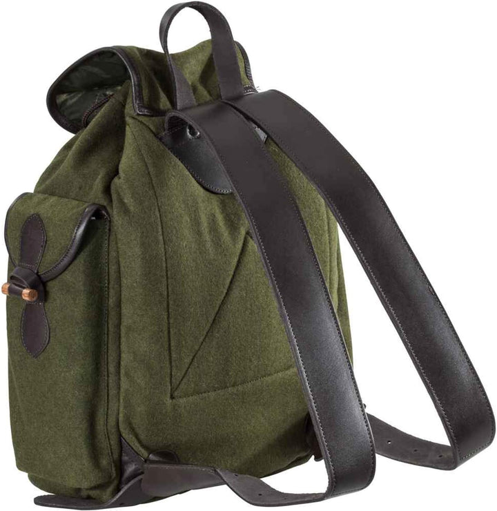 Parforce Lodenrucksack Jagdrucksack grün mit Holzknebelverschluss, lautlos und kompakt