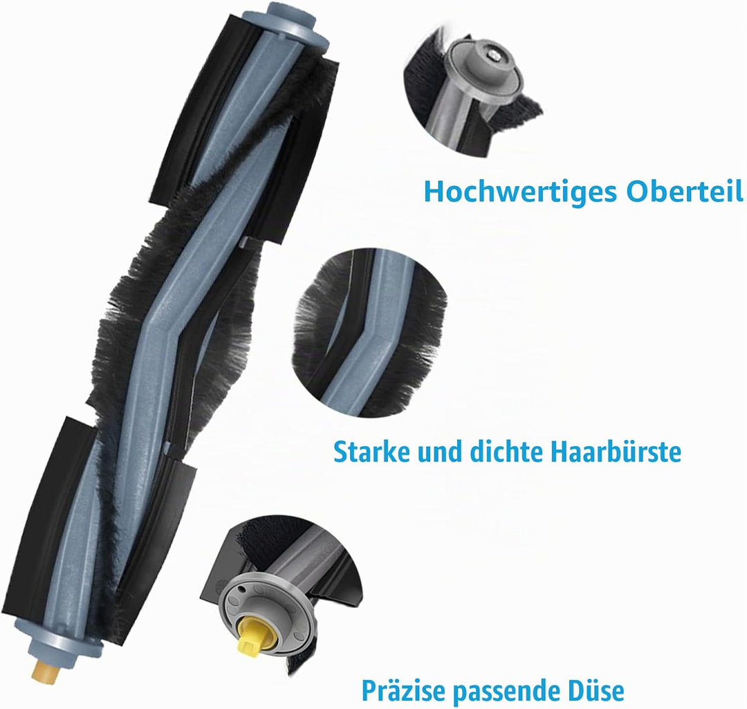 Bürste Filter Zubehör für Ecovacs DEEBOT X1 Omni X1 Plus X1 Turbo DEEBOT T10 T10 Plus T10 Turbo Stau