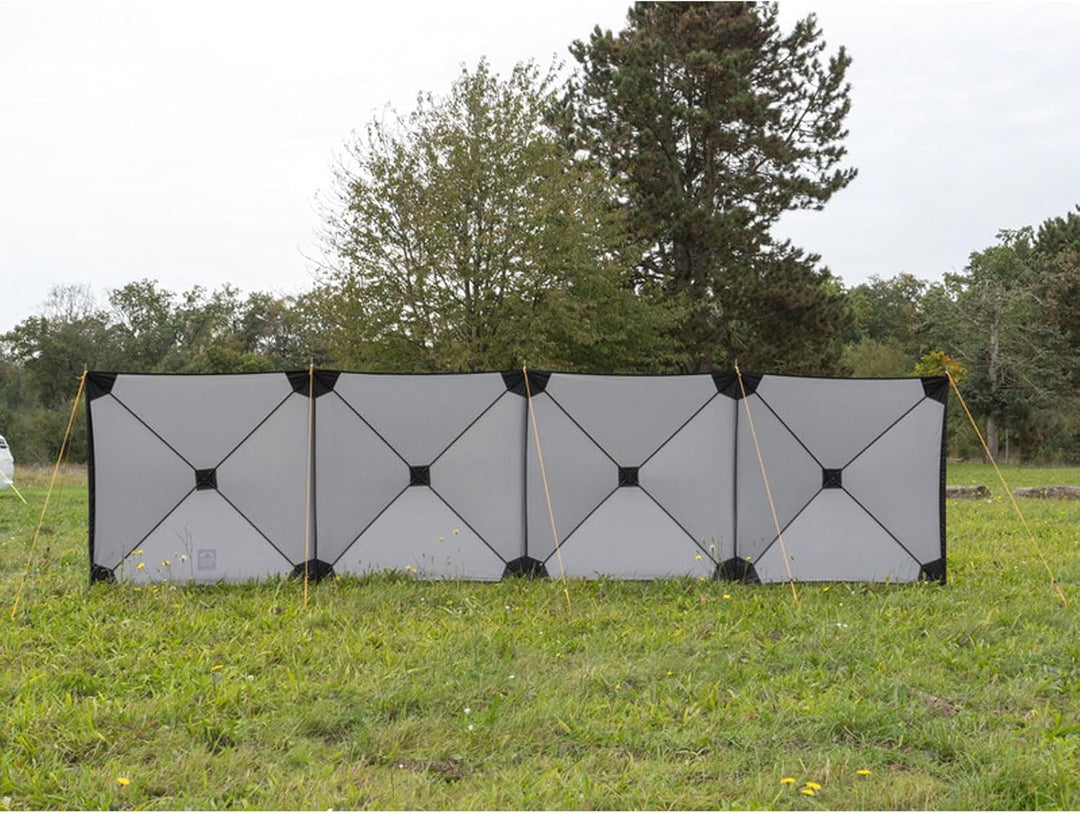 Reimo Camping Windschutz Sichtschutz Smögen 500x125cm Blickschutz für Strand, Garten