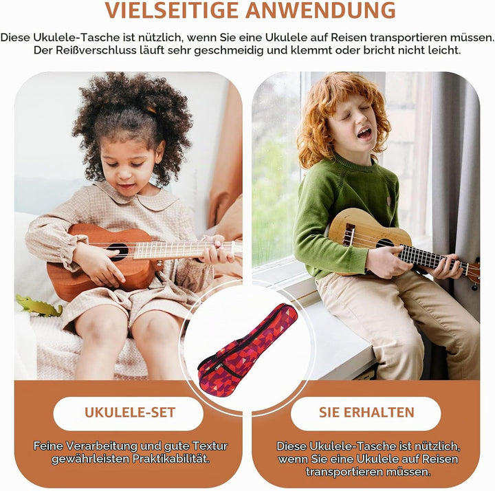Supvox Ukulele Tasche Kleine Gitarre Tasche Für Tenor-ukulele Gepolsterte Tasche Für Ukulele Ukulele