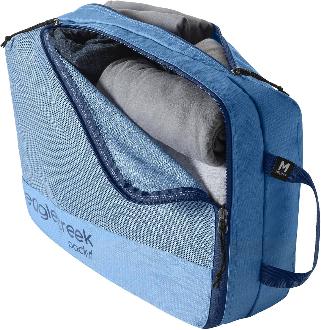 eagle creek Pack-It Reveal Clean/Dirty Cube M Blue Dawn Medium Blue Dawn, Medium Blue Dawn