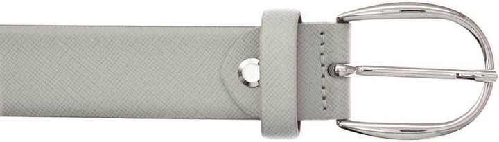 Vanzetti Classics 30mm Cambered Leather Belt W105 Grey