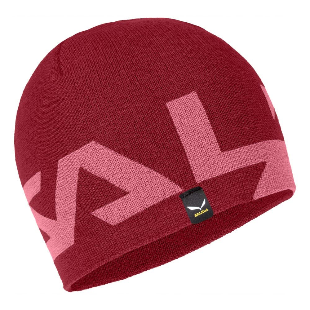 Salewa Unisex Antelao 2 Reversible Wo Beanie Mützen Einheitsgrösse SYRAH, Einheitsgrösse SYRAH