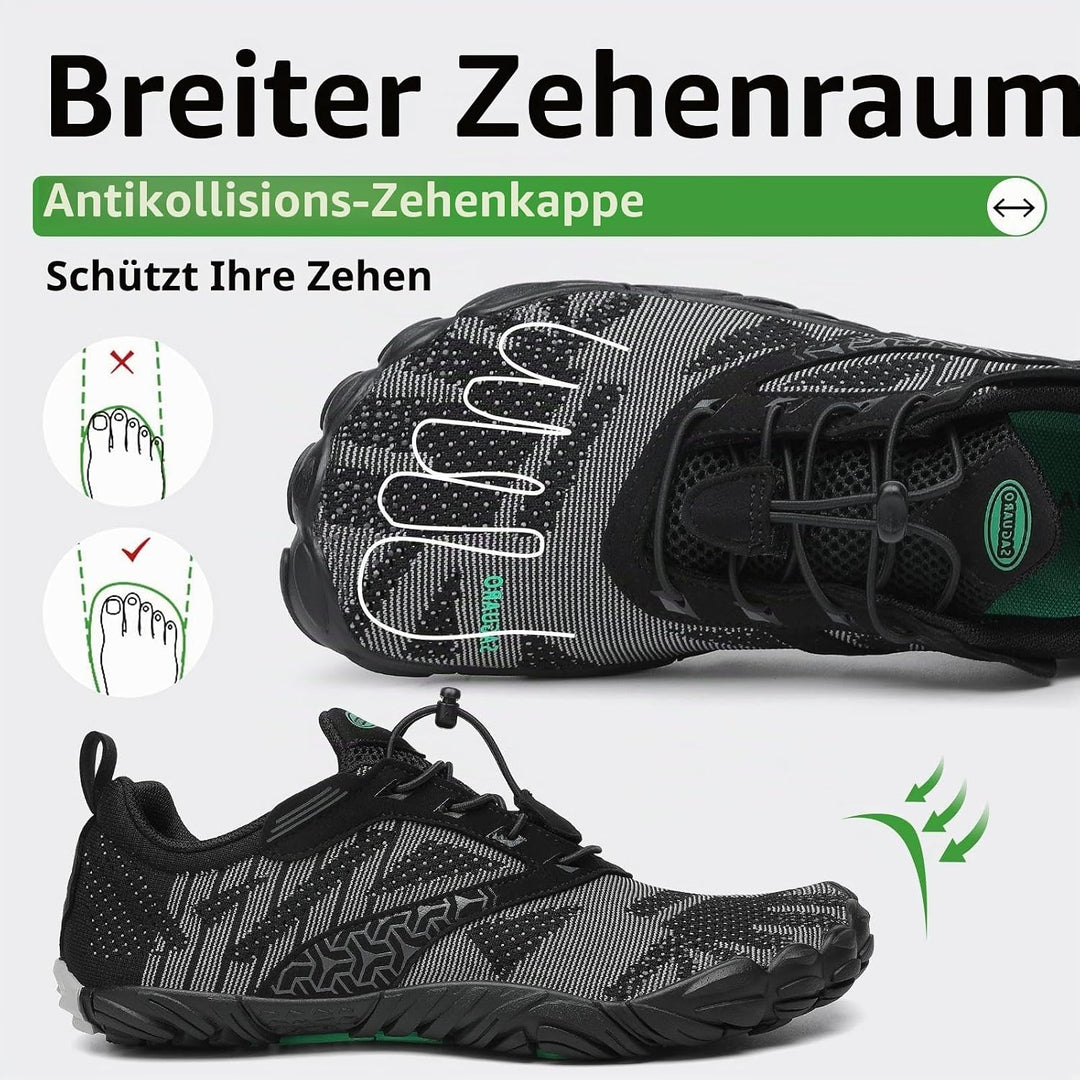 SAGUARO Herren Damen Barfussschuhe Wanderschuhe Traillaufschuhe Minimalistische Outdoor Wassersports