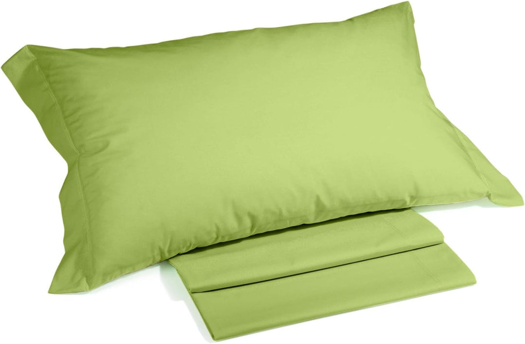 Caleffi - Bettwäsche-Set aus Baumwolle, einfarbig, Einzelbett, Minze Einzelbett Minze, Einzelbett Mi