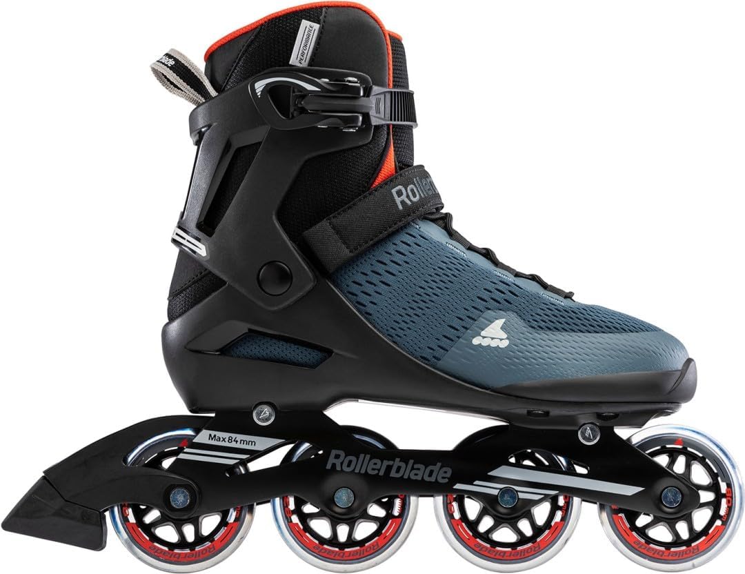 Rollerblade Herren Sirio 80 44 orion blue-spicy orange (07103600-K47), 44 orion blue-spicy orange (0