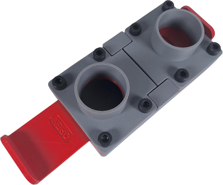 GENERISCH 2/3 Wegeventil für Absauganlage | Durchmesser 50mm | BlastGate DN 50 mit manuellem Sperrsc