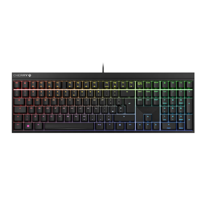 CHERRY MX 2.0S, mechanische Gaming-Tastatur mit RGB-Beleuchtung, Britisches Layout (QWERTY), kabelge
