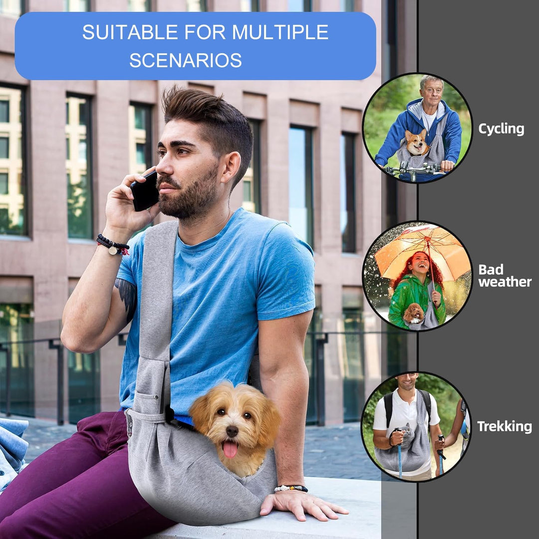 Hundetragetasche,Hunderucksack Bis 10kg,Tragbare Hunde Verstellbar Tragetasche,Hunde Taschen Für Kle