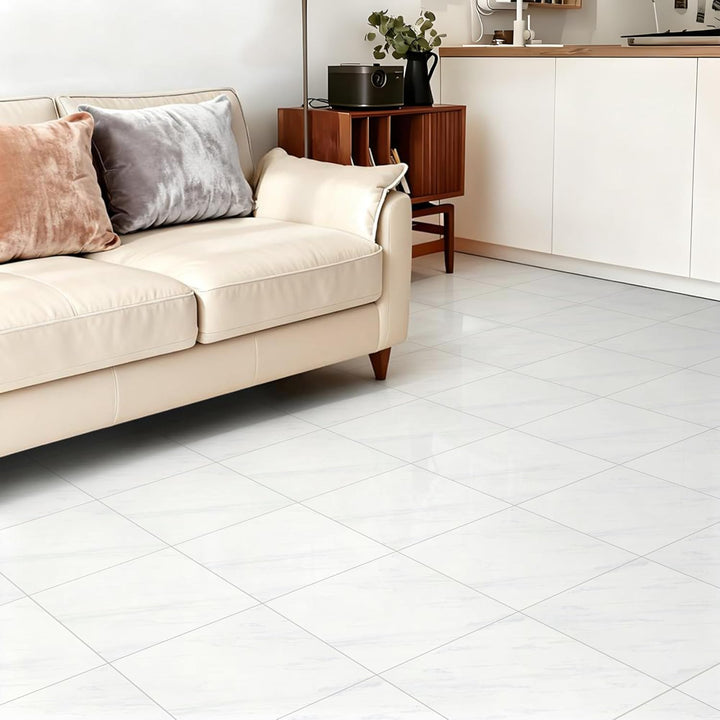 Vinylboden Selbstklebend PVC Bodenbelag Selbstklebende Vinyl Bodenaufkleber Fliesen Wasserfest und V