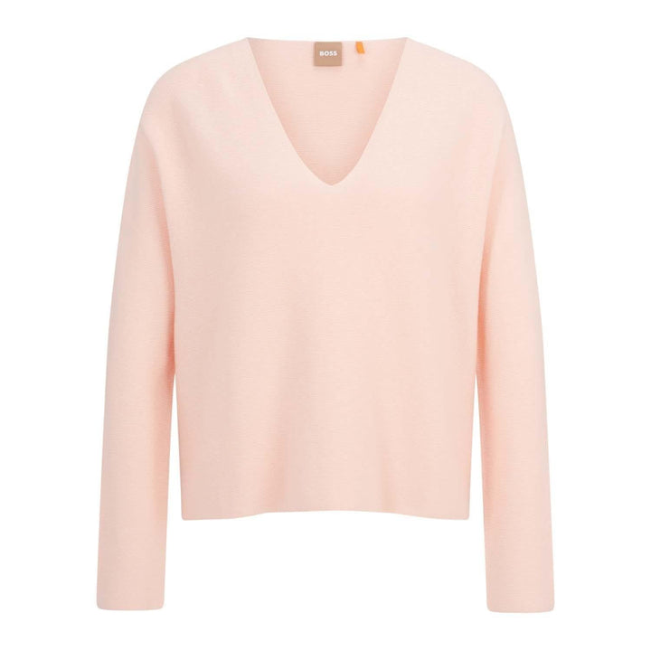 BOSS Damen C_ferona Pullover XXL Bright Pink676, XXL Bright Pink676
