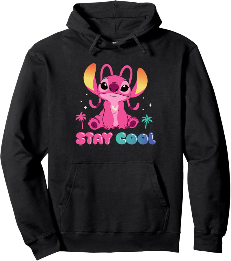 Disney Angel Stay Cool Bubble Letters Pullover Hoodie