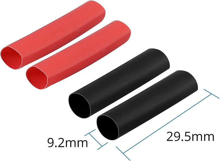 YUNIQUE DEUTSCHLAND 10 Paare XT90 XT-90 Stecker Buchse Bullet Steckverbinder Netzstecker mit 20Paris