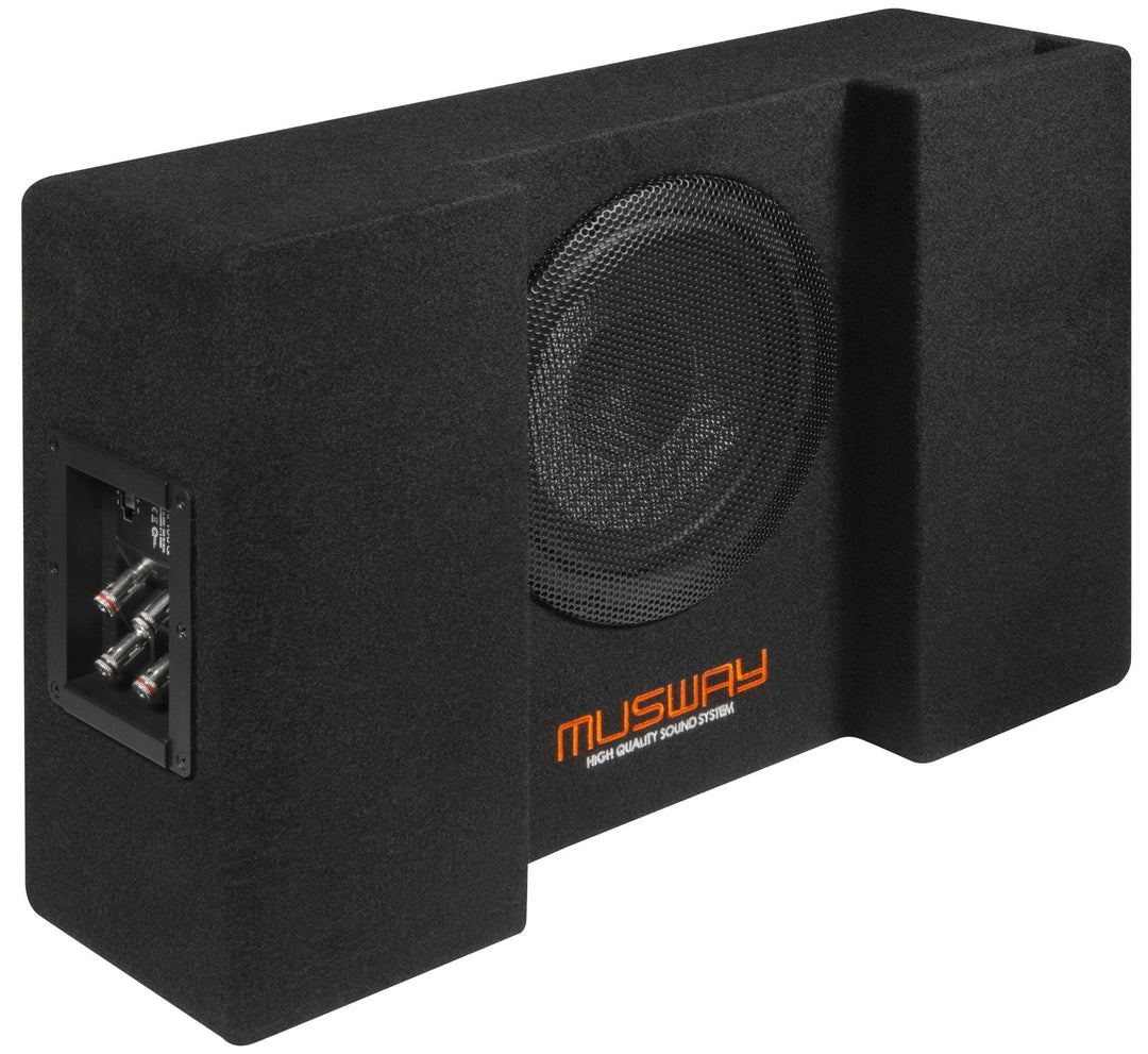 Musway MF1080Q Single-BASSREFLEX-System 20cm Subwoofer