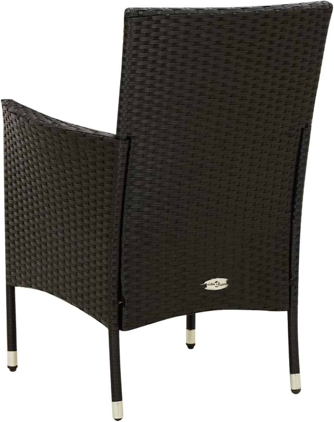 Tidyard 4 STK. Gartenstühle Rattan Gartensessel Rattanstühle Balkonstuhl Relaxsessel Garten Essstühl