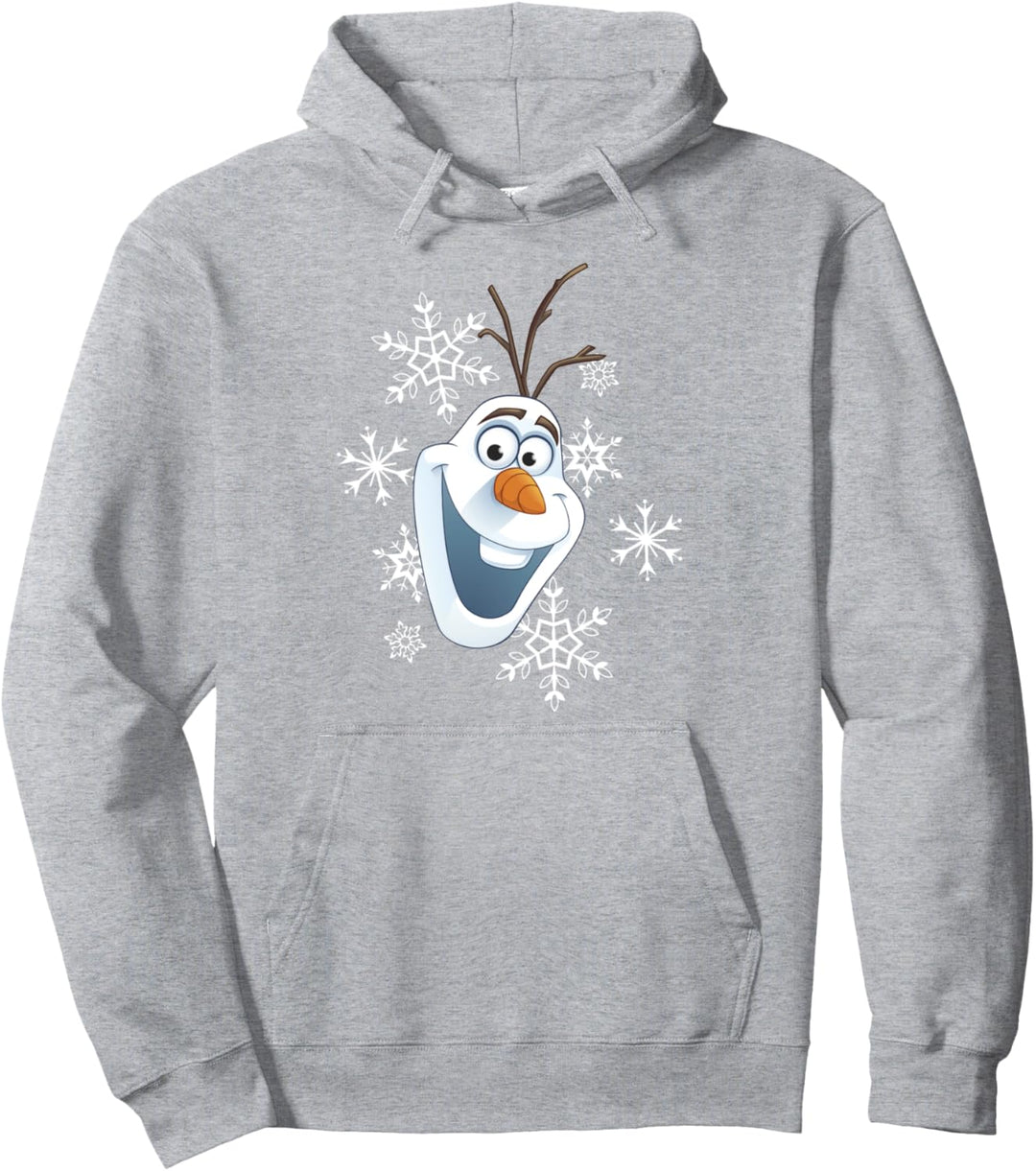 Disney Frozen Olaf Smile Snowflake Weihnachten Pullover Hoodie