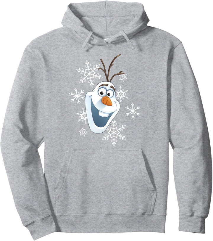 Disney Frozen Olaf Smile Snowflake Weihnachten Pullover Hoodie