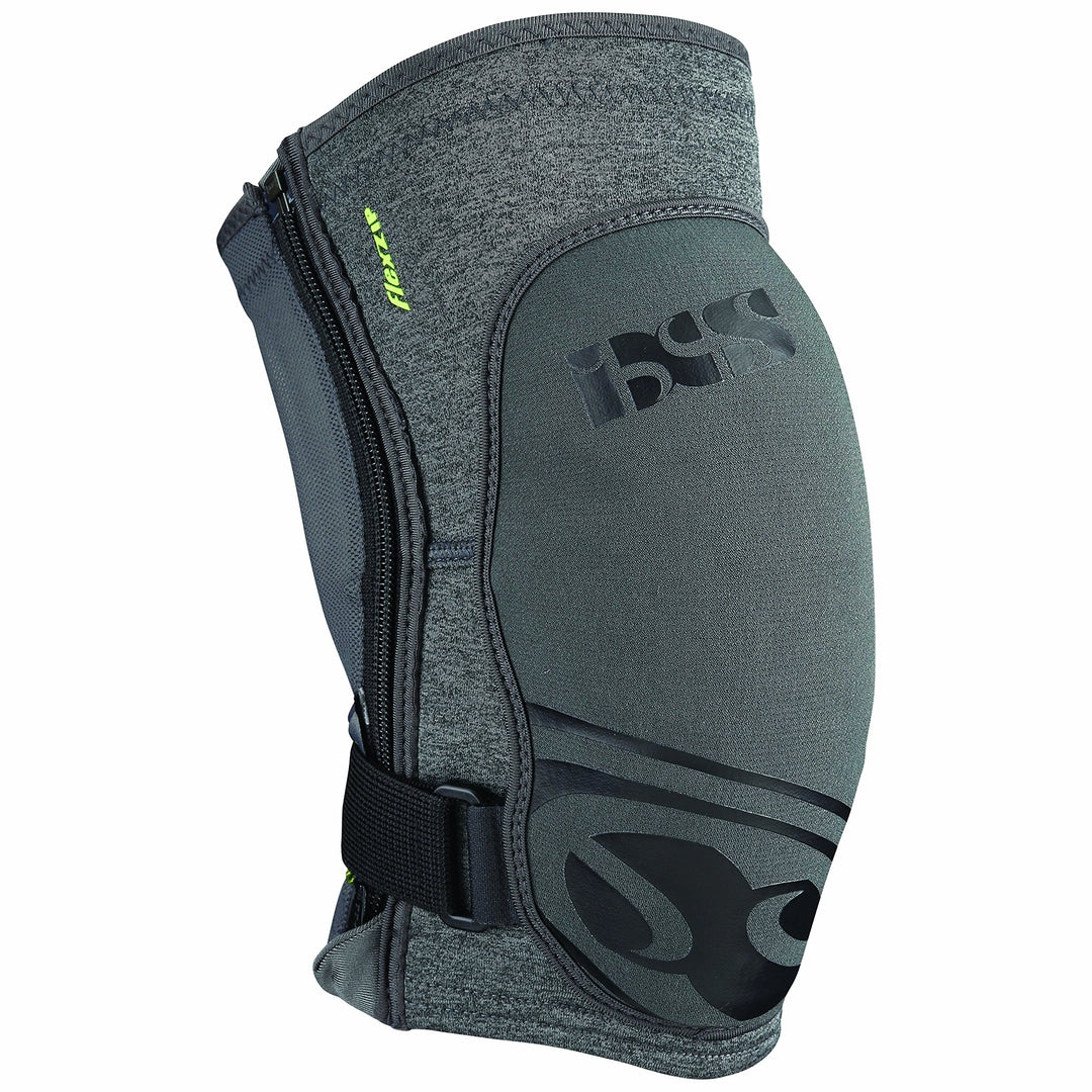 IXS Flow Zip Knee Pad Knieprotektor XL grey, XL grey