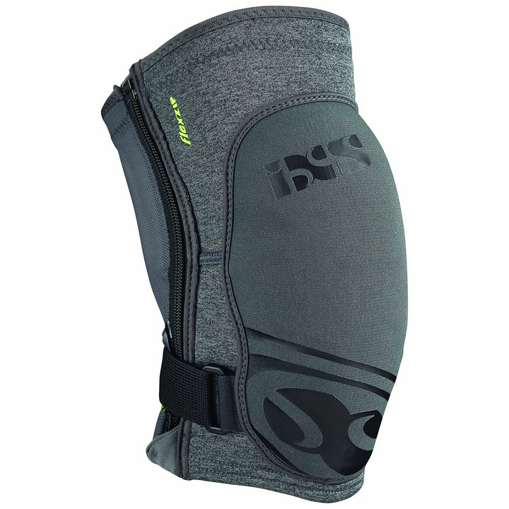 IXS Flow Zip Knee Pad Knieprotektor XL grey, XL grey