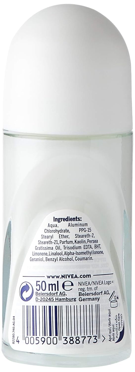 Nivea Nivea Roll-on Talc Sensation, 50 ml, 6 Stück 50 ml (6 erPack), 50 ml (6 erPack)