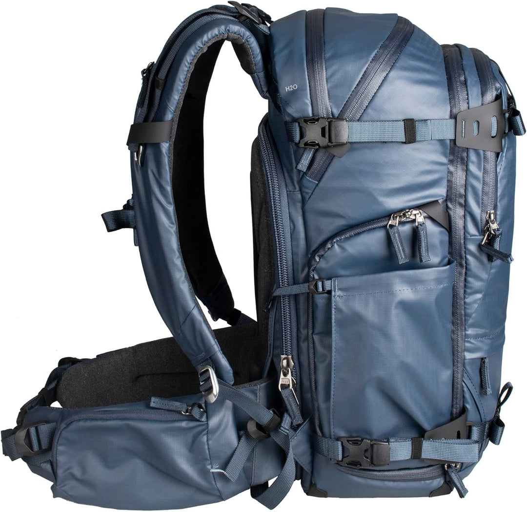 Summit Creative Tenzing Kamerarucksack mit Reissverschluss 35L Blau, 35L Blau