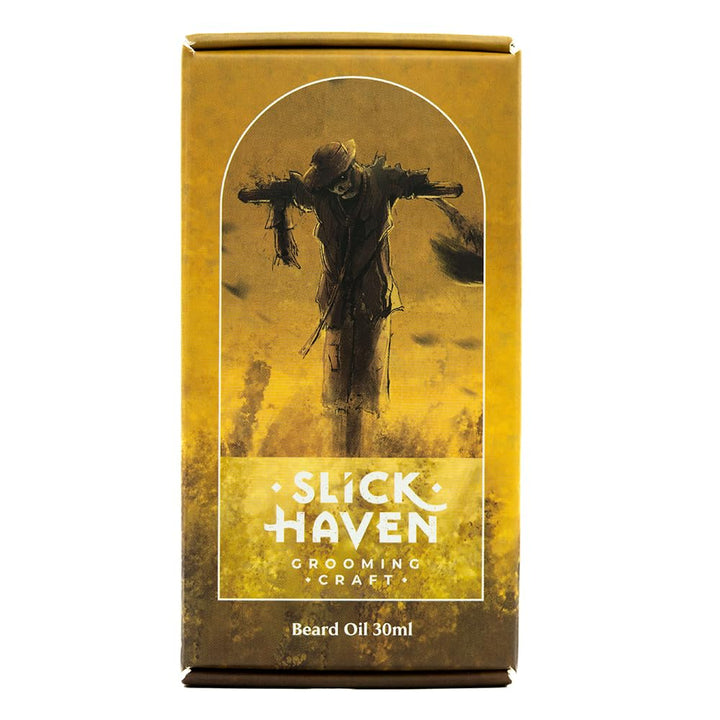 Scarecrow Bartöl 10ml / 30ml – grüner, würziger Duft – Handgefertigte Qualität – Kräftigend, regener