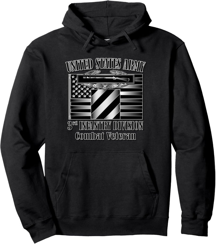 3. Infanterie-Division - Kampfveteranen (Frontdesign) Pullover Hoodie