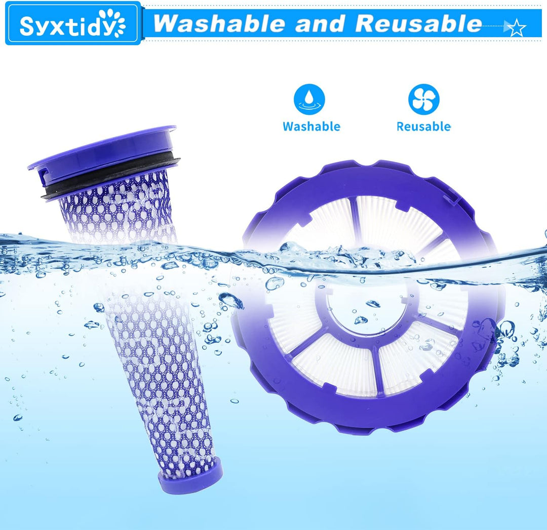 Ersatz-Hepa-Nachfilter und waschbares Vorfilter-Set für Dyson DC50, Animal und Multi Floor Kompletts