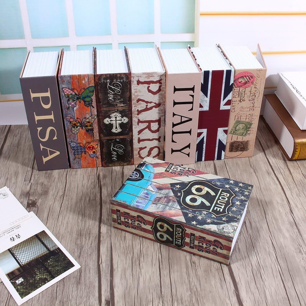 Sicherheitsbox mit 2 Schlüsseln, Wörterbuch Buch Geheimtresor Sicherheitsbox Geld Bargeld Schmucksch