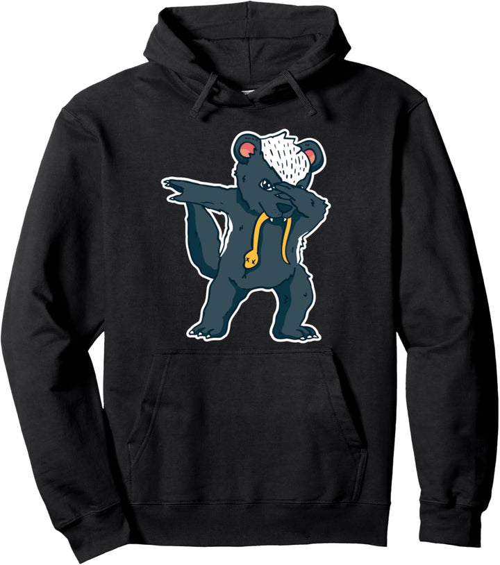Honey Dachs Dabbing Honigdachs Pullover Hoodie