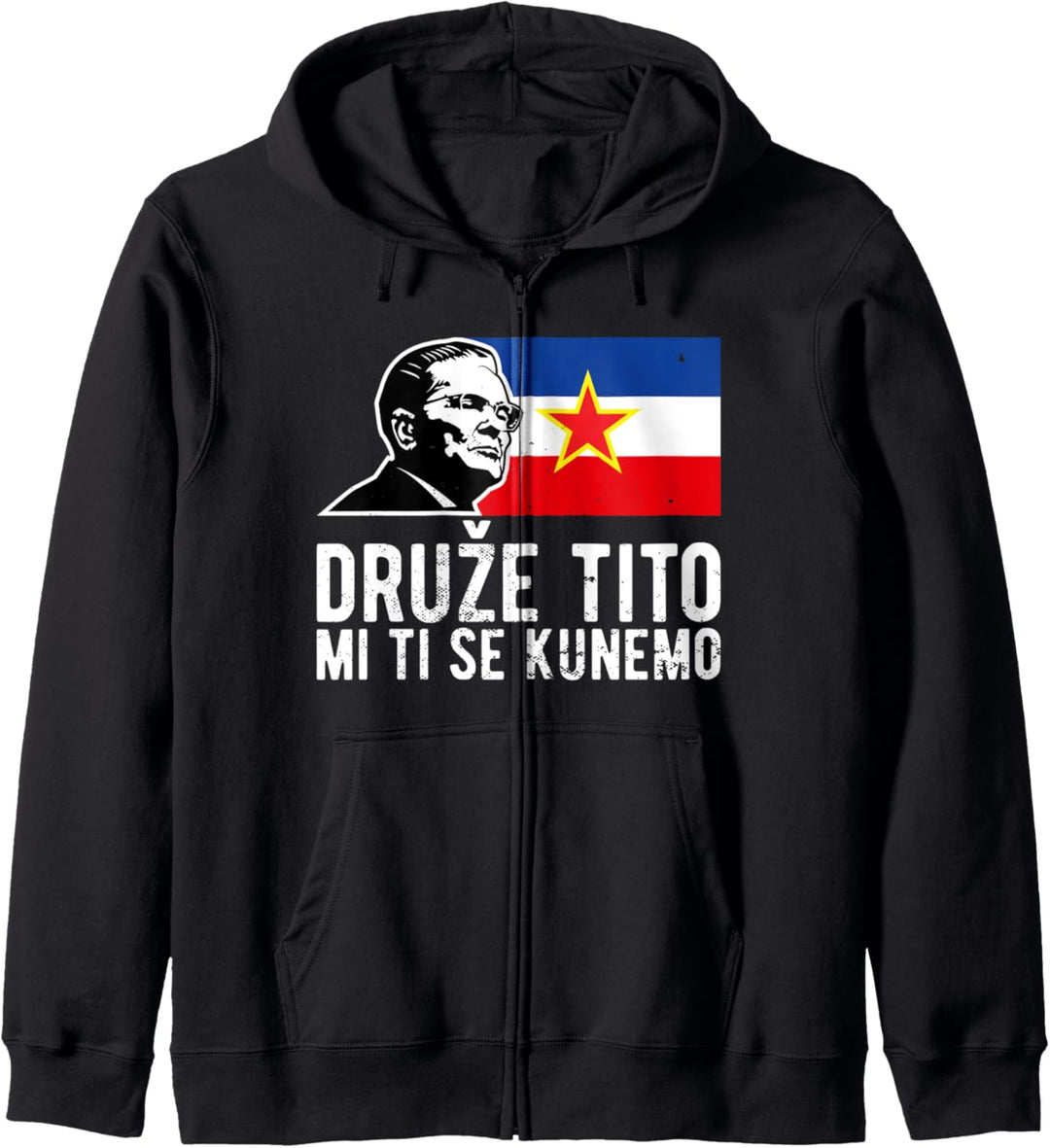 Josip Broz Tito Jugoslawien Jugoslavija SFRJ Kapuzenjacke