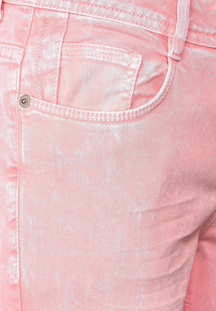 Cecil Damen Loose Fit Hose in 7/8 34W / 26L Soft Neon Pink, 34W / 26L Soft Neon Pink