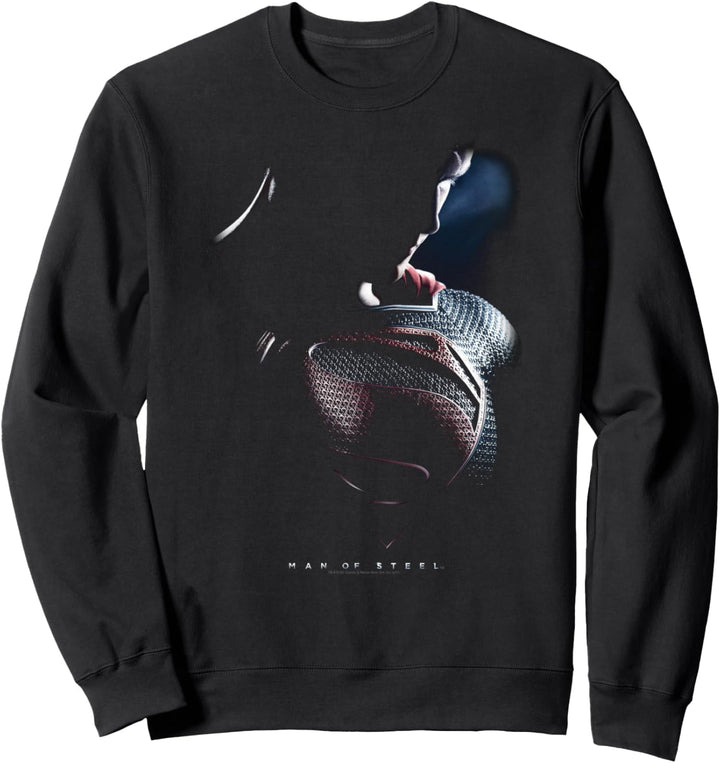 Superman Man of Steel Movie Poster Sweatshirt