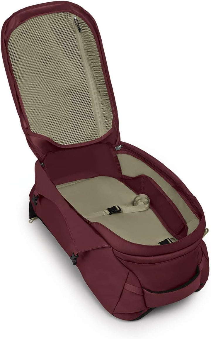 Osprey Damen Fairview 40 Rucksack (1er Pack) Zirkon Rot Einheitsgrösse Single, Zirkon Rot Einheitsgr