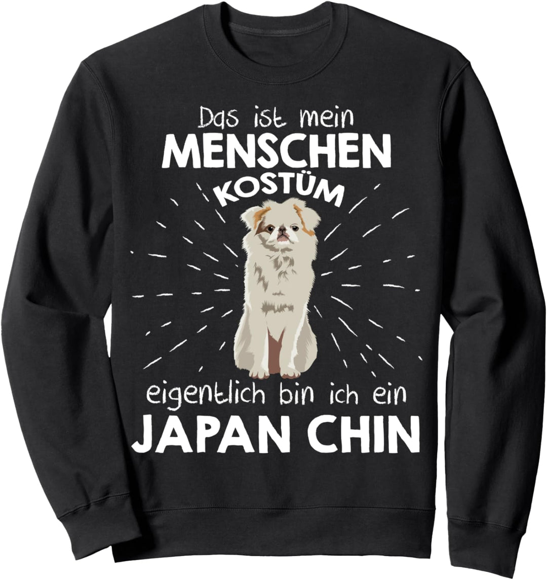 Mein Menschen Kostüm Bin ich ein Japan Chin Sweatshirt