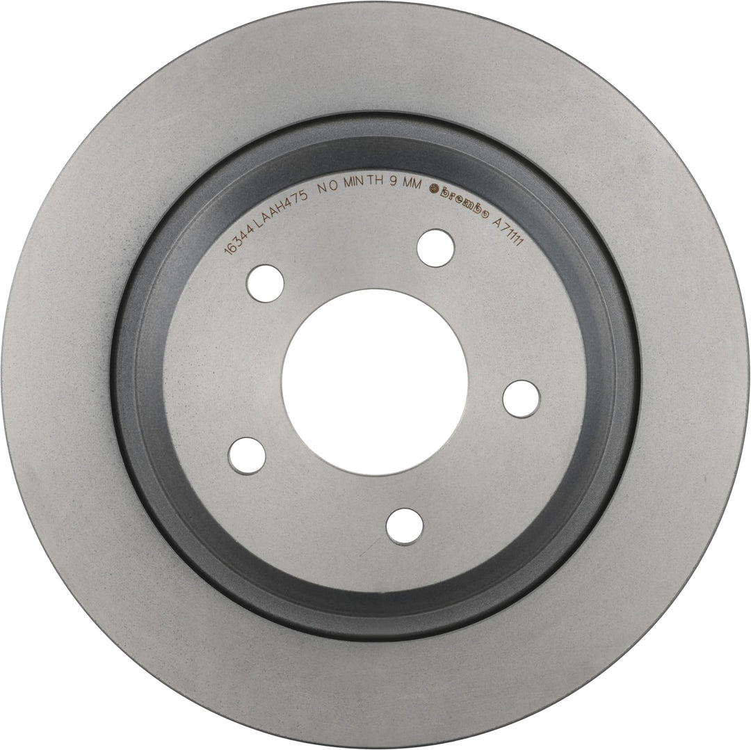 Brembo 08.A711.11 Hintere Bremsscheibe mit UV Lackierung, Anzahl 2