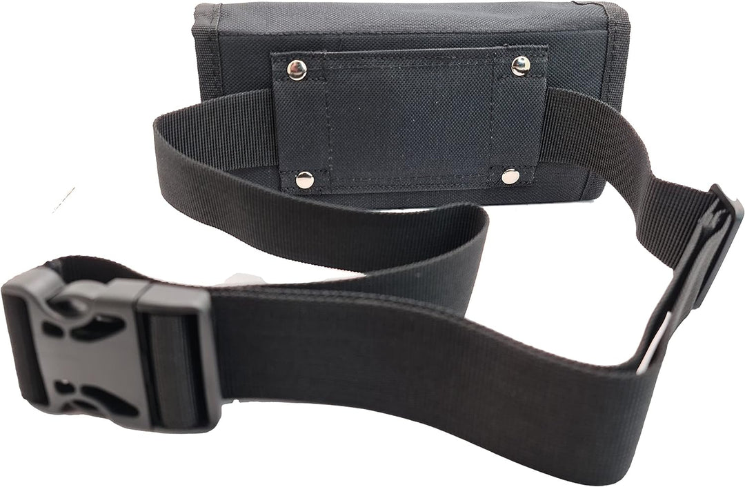 CLAIRE-FONCET Kellnertasche - Kellnerbörse – Hüfttasche in Canvas Gewebe, Inklusiv Durchsichtige und