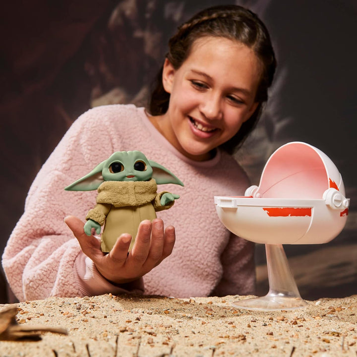 Star Wars Wild Ridin' Grogu Animatronik Spielzeug, über 25 Sound- und Bewegungskombinationen, Spielz