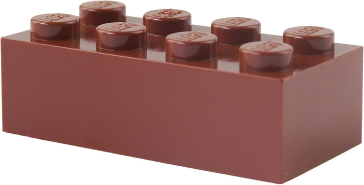 Lego® Classic Basic Steine Braun 3001-50 Stück 2x4 Steine Rotbraun - Ideal für Kreative Bauvorhaben
