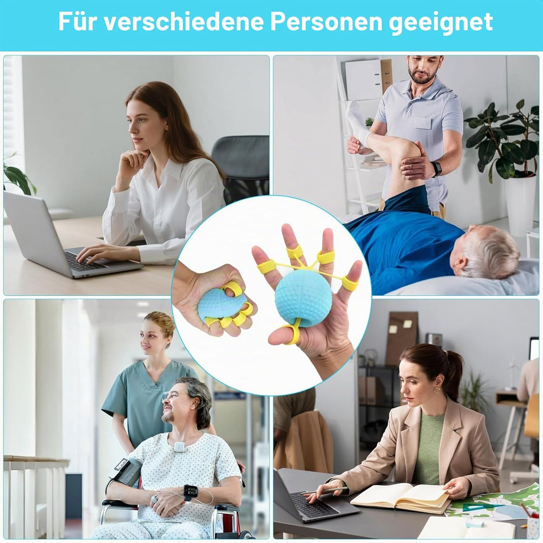 Grip Strength Trainer Ball mit Rutschfester Oberfläche Finger, Handgriffe für Krafttraining, multifu