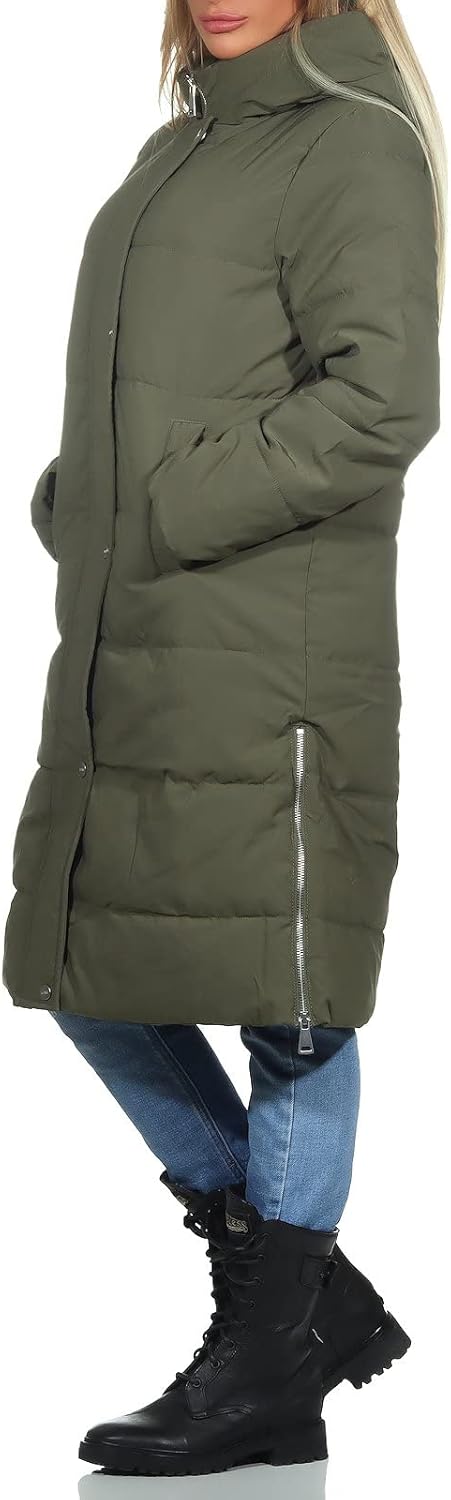 Hailys JK Alice Frauen Mantel schwarz Basics, Streetwear XS Khaki, XS Khaki