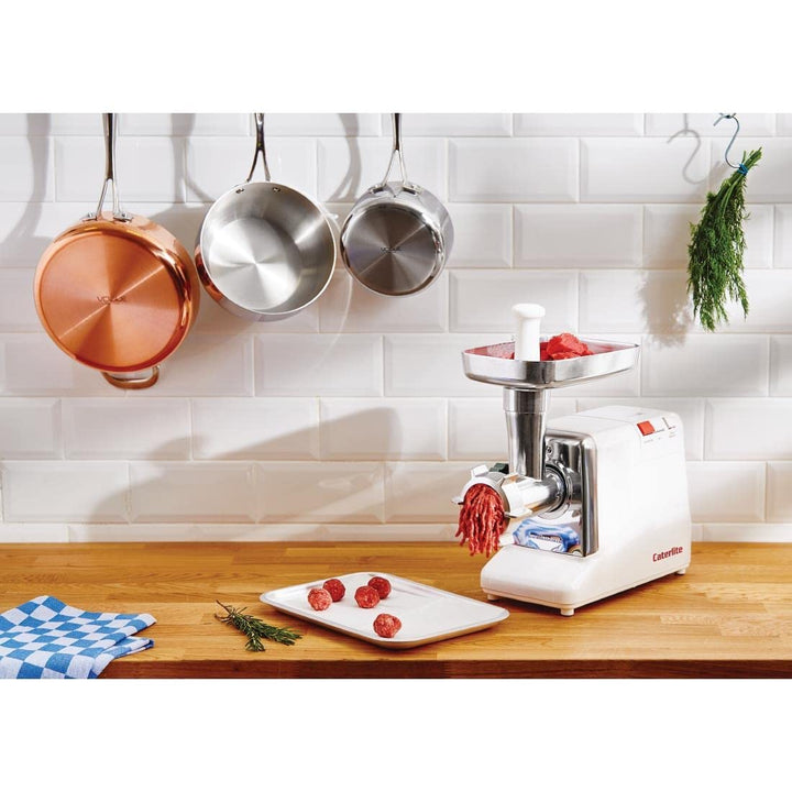 Caterlite CB943 Fleischwolf 280 mm x 385 mm x 310 mm Mincer Electric Restaurant Commercial, Silber