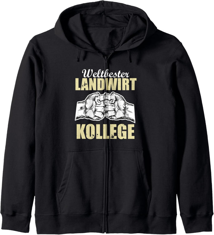 Weltbester Landwirt Kollege Kapuzenjacke