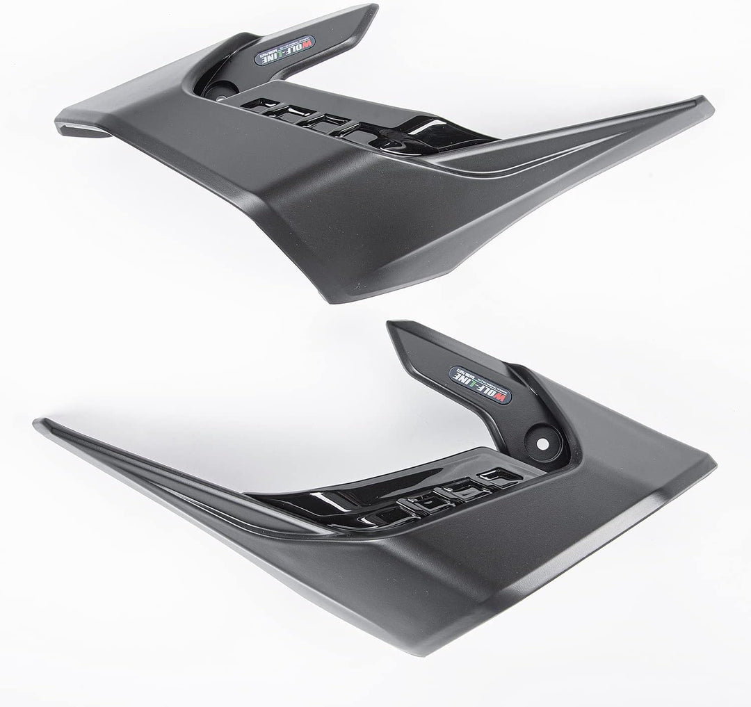 Motorrad Downforce Naked Spoiler Feste Winglets Verkleidungsflügelabweiser für H-onda CB650R CB 650