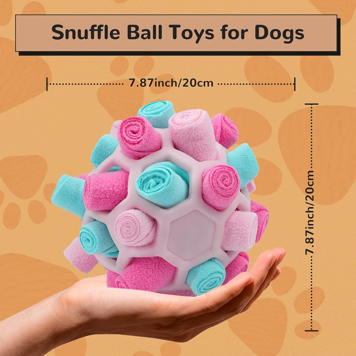 Schnüffelball für Hunde, Schnüffelteppich Schnüffelspielzeug Interaktive Hundespielzeug tragbarer Ha