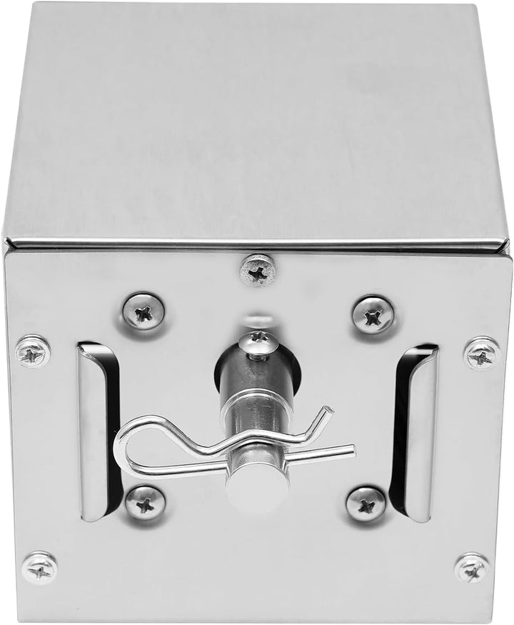 BBQ Rotisserie Motor,Barbecue Grill Motor Grillspiess Rotisserie Röster Spiess Drehspiess Edelstahl