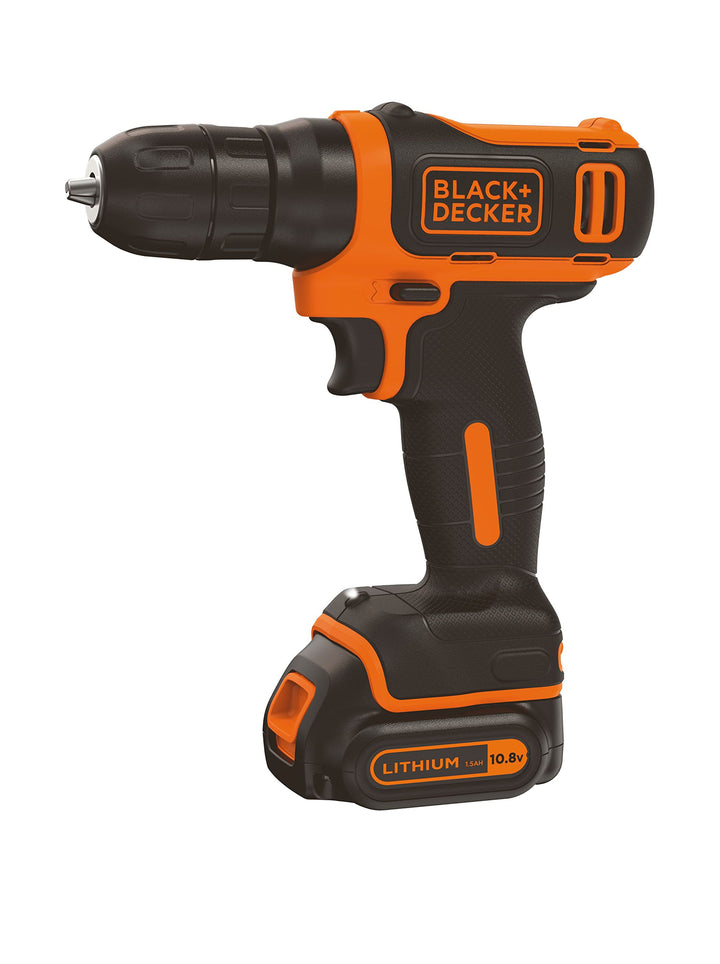 Black + Decker bdcd12-qw Bohrmaschine Compact 10,8 V Bohrmaschine 10,8 V ohne Drehmomentregelung, Bo