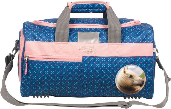 SCHOOL-MOOD Sporttasche, passend zum Schulranzen - in versch. Designs - Mila (Pferd)