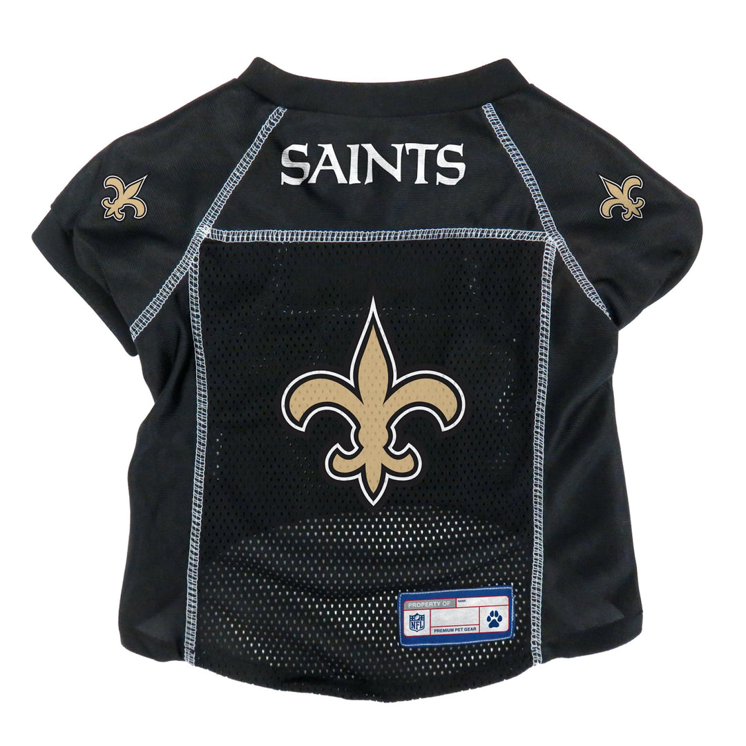 Littlearth NFL Basic Haustier-Trikots New Orleans Saints S (Neck: 11", Girth: 13"-15", Back: 9"), Ne